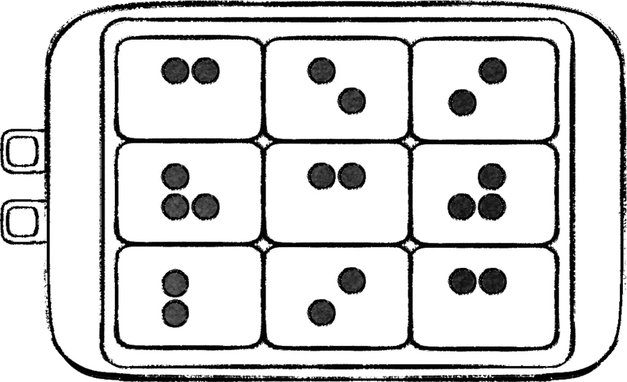 Soundboard layout reference